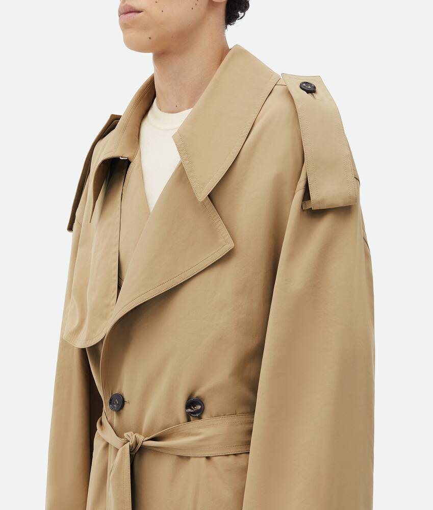 Display a large version of the product image 5 - Cotton Trench Coat