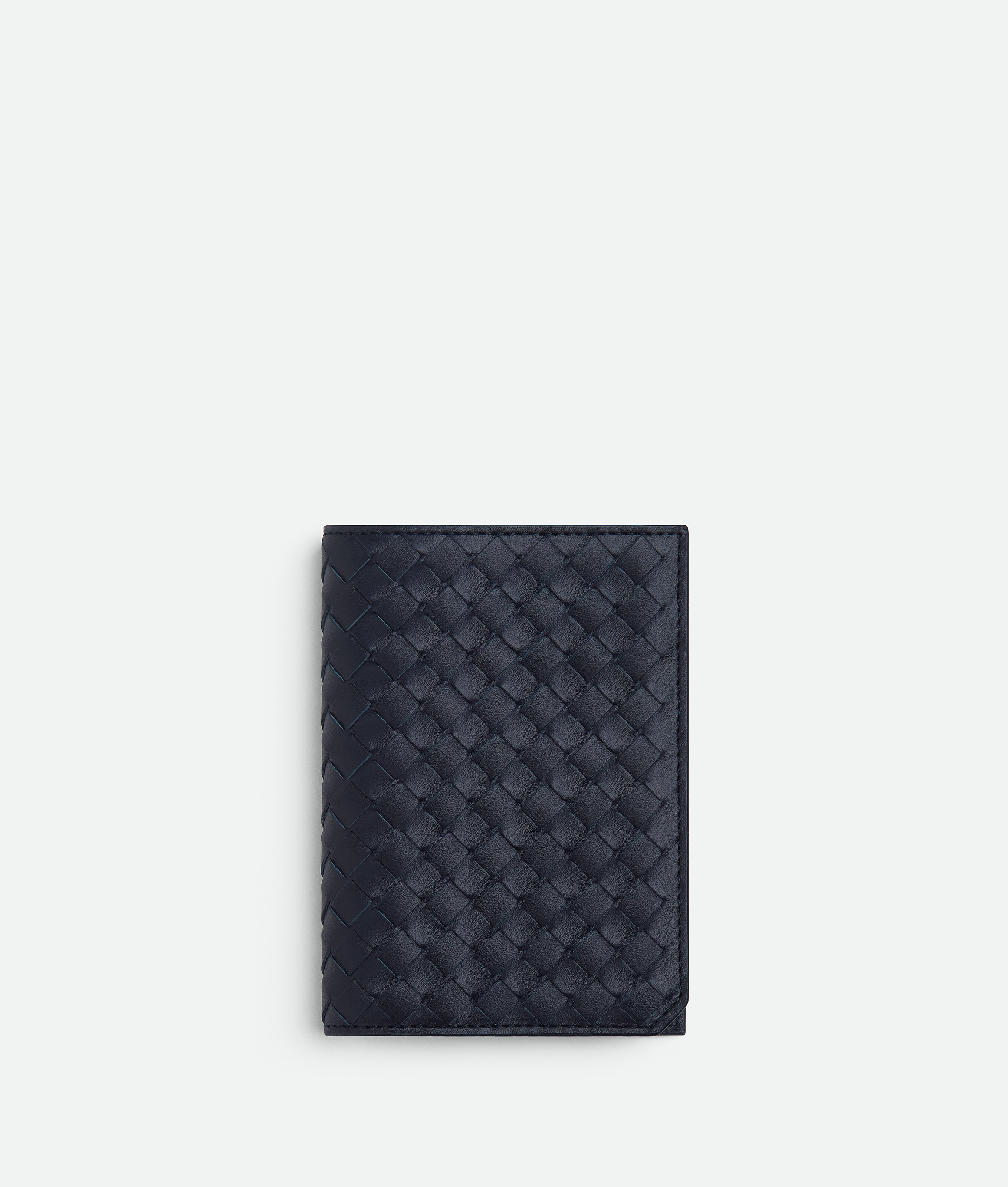 Bottega Veneta Intrecciato Piccolo Passport Case In Space