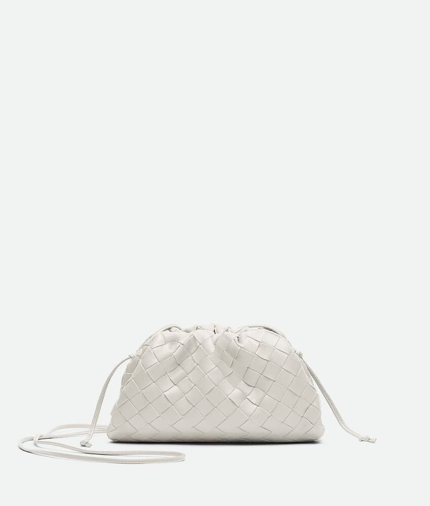 Bottega Veneta® Mini Pouch in Chalk. Shop online now.