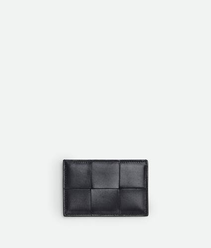 Bottega Veneta® Women's Zipped Card Holder in Black. Shop online now.