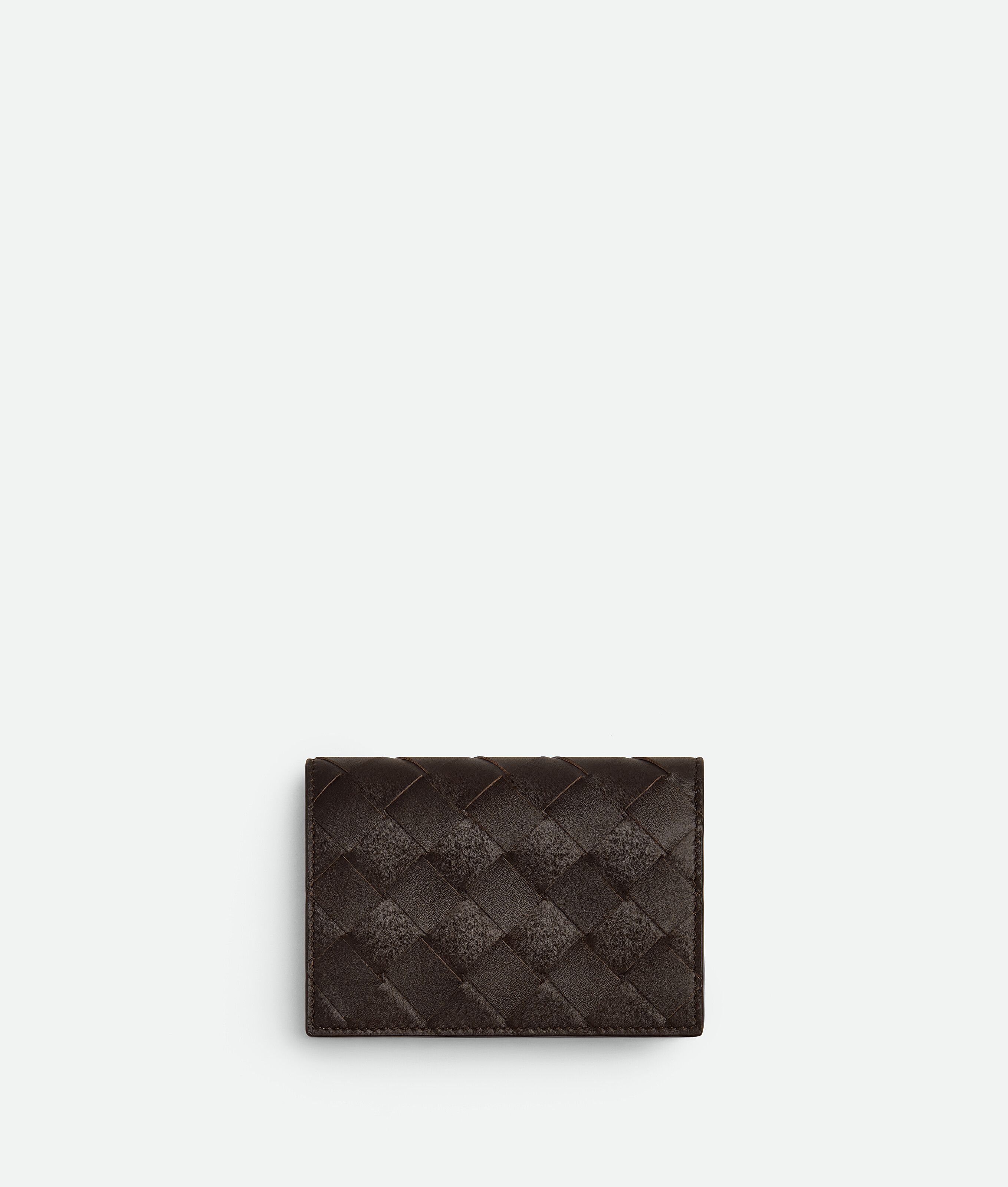 Bottega Veneta Intrecciato Business Card Case - Fondant/matcha - Man