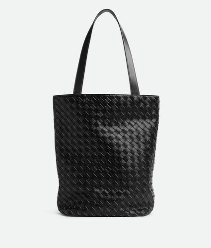 Small Intrecciato North-South Tote