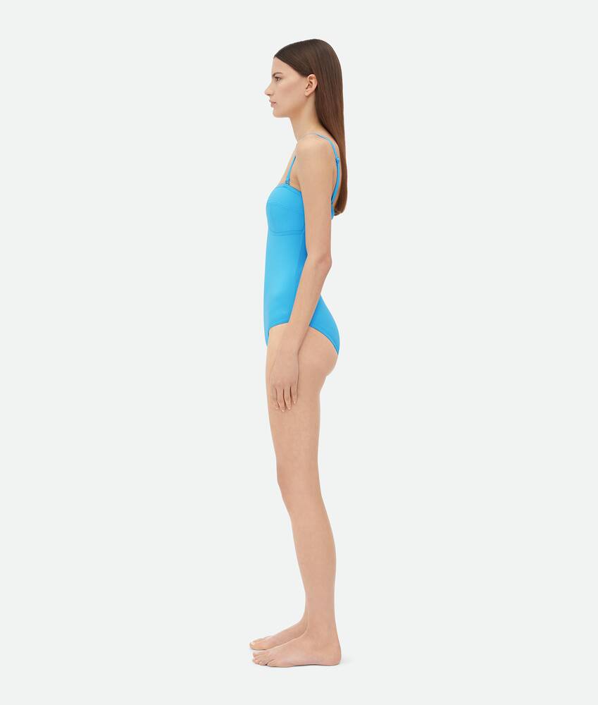 Display a large version of the product image 2 - Stretch Nylon Bustier Swimsuit