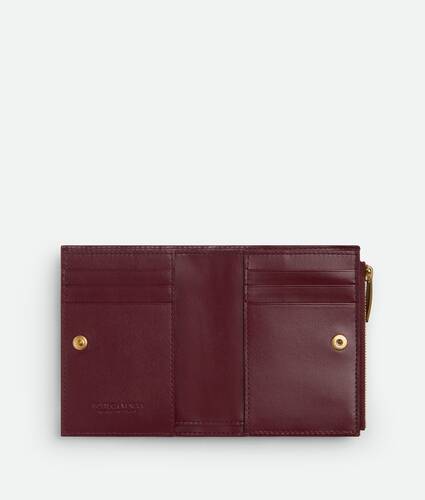 Intrecciato Small Bi-Fold Wallet