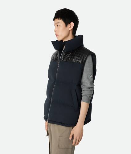 Tech Nylon Puffer Gilet