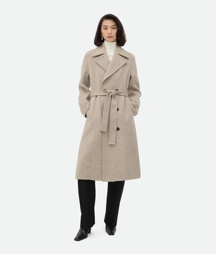 Soft Double Cashmere Coat