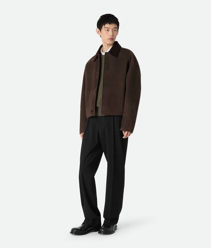 Felted Merino Shearling Jacket