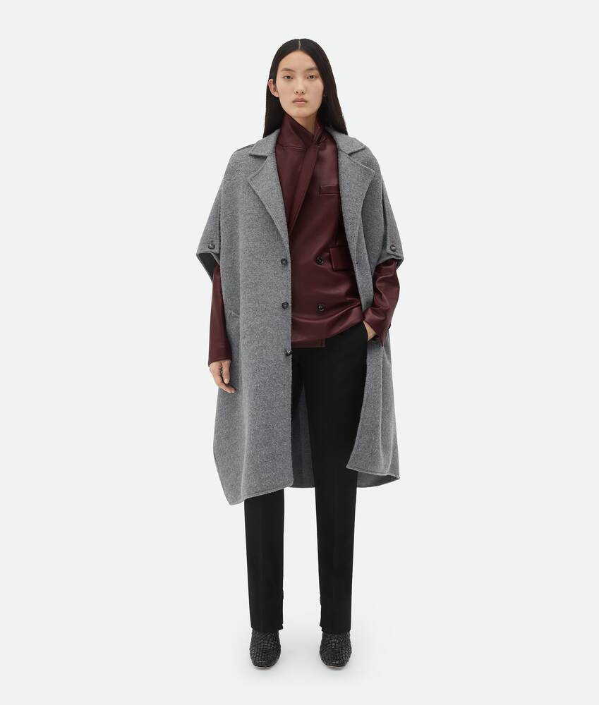 Display a large version of the product image 4 - Wool And Cashmere Sleeveless Coat