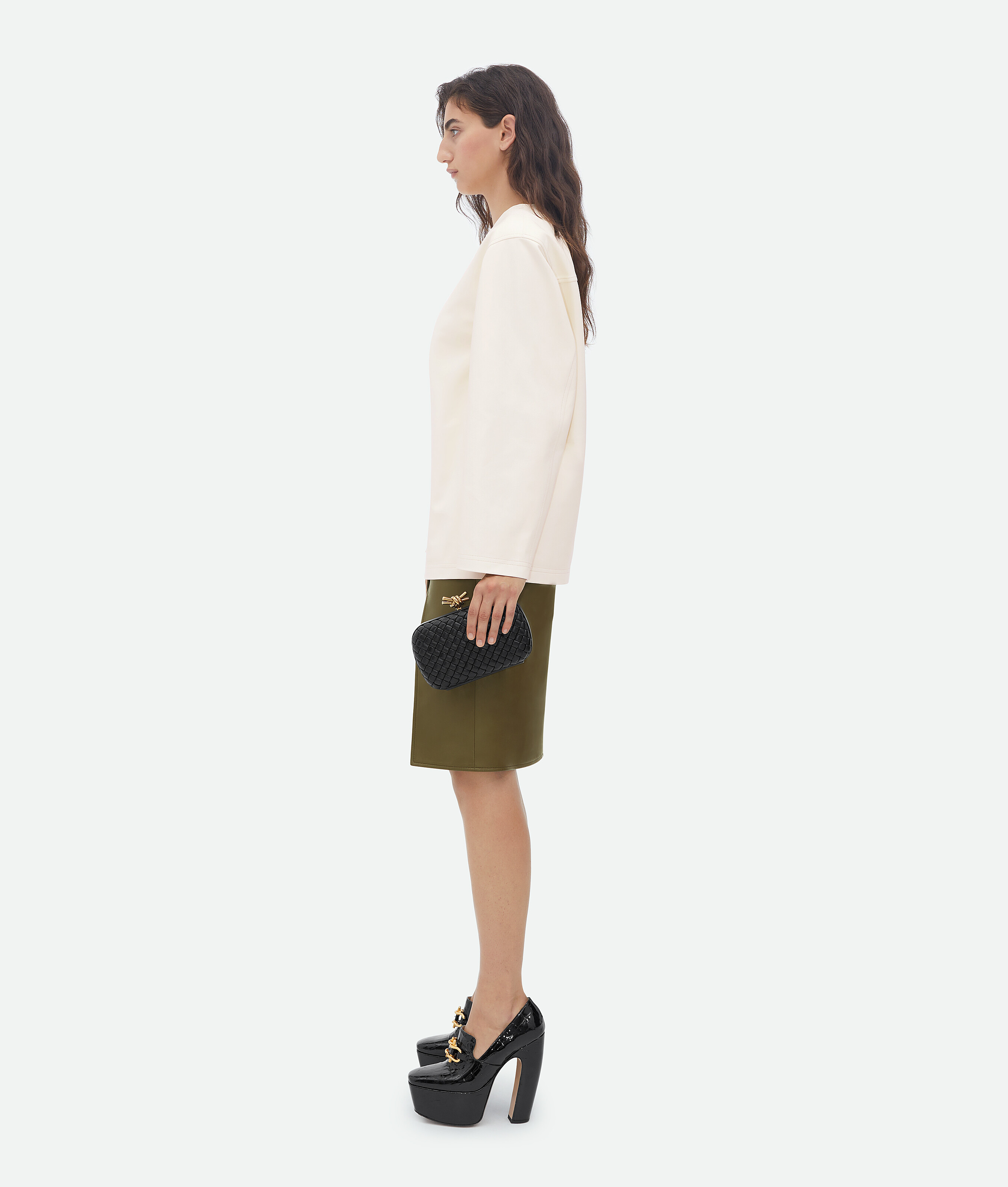 Bottega Veneta Knot In Black