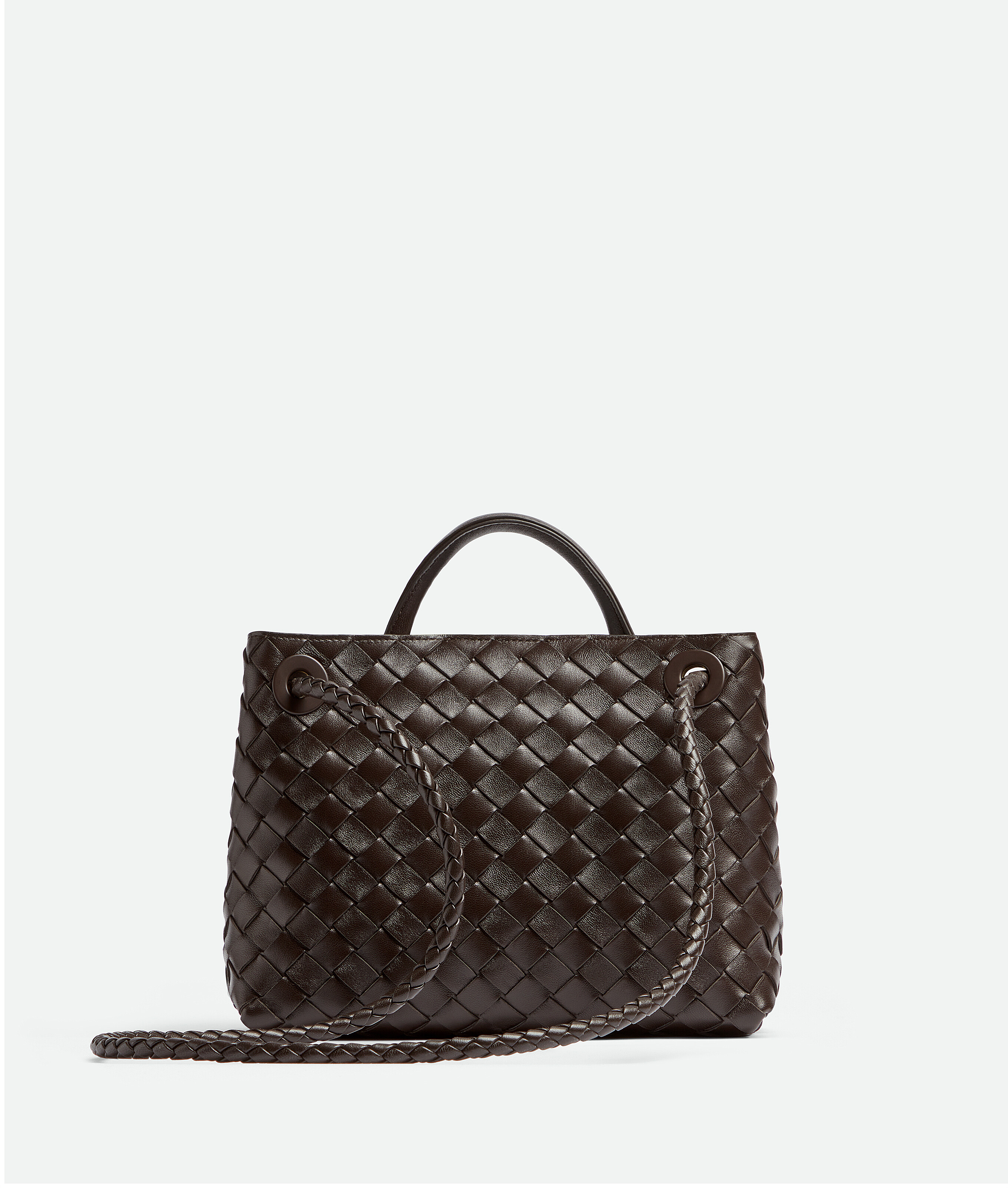 Bottega Veneta Kleine Andiamo In Brown
