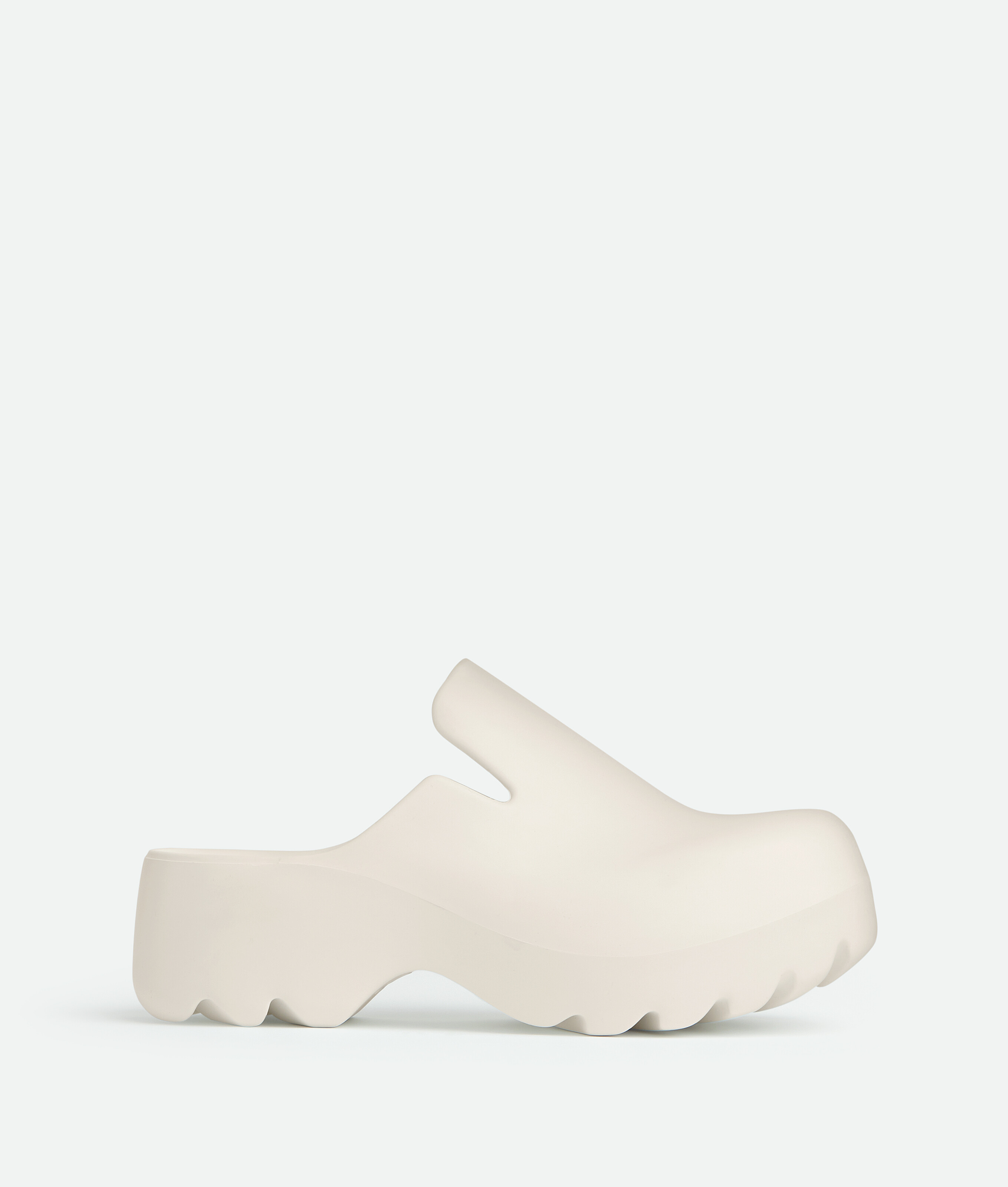 Bottega Veneta Rubber Flash Clog In White