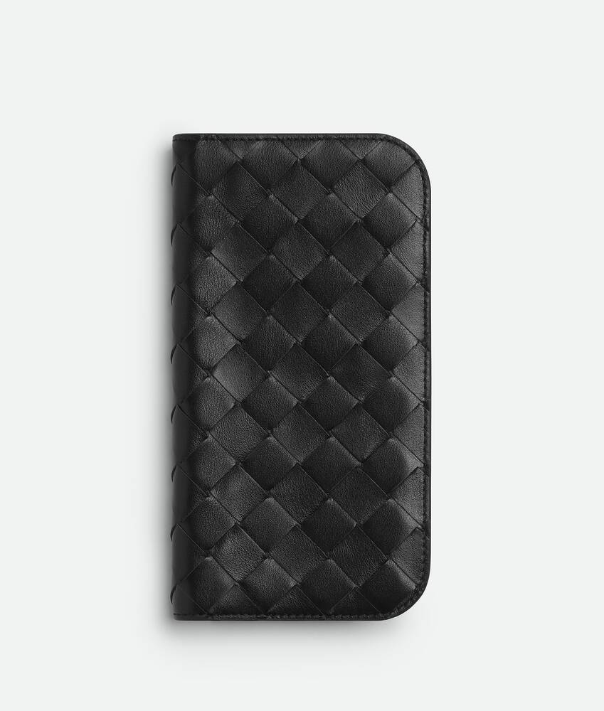 Display a large version of the product image 1 - Intrecciato iPhone 16 Pro Max Folio Case