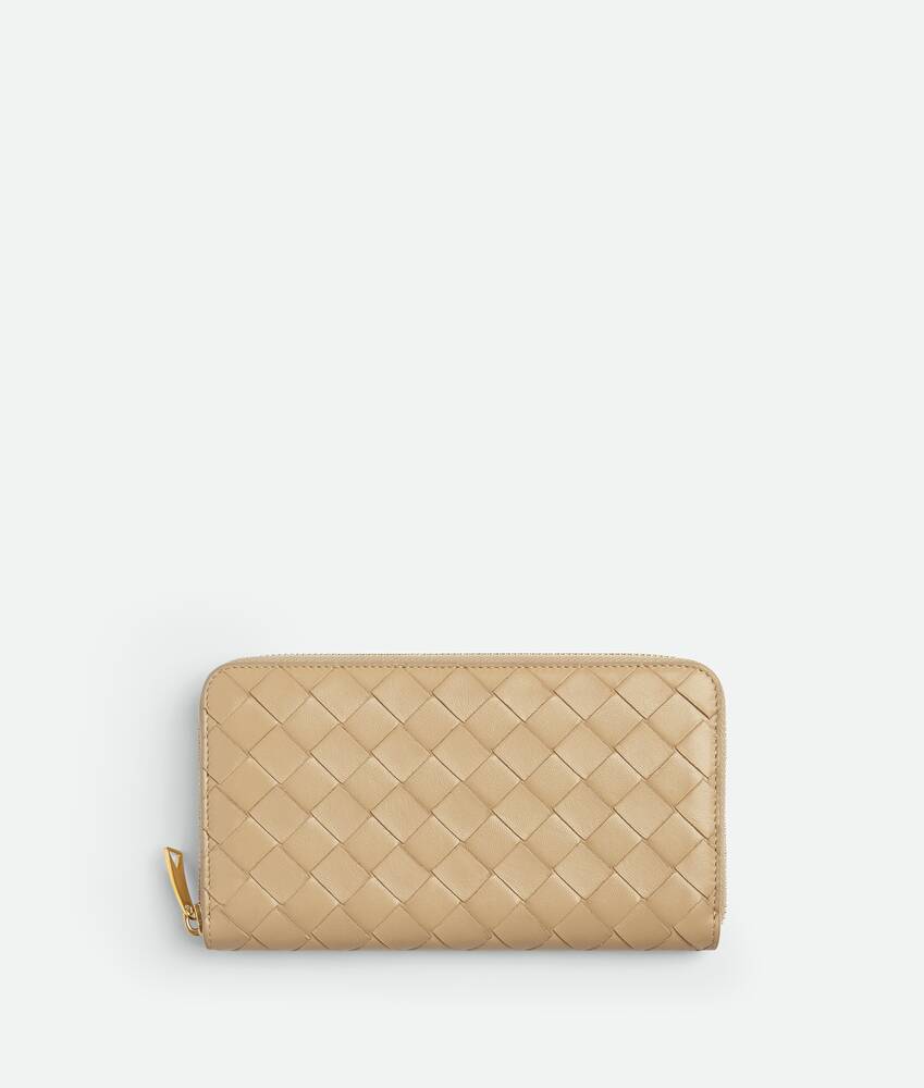 Bottega veneta 2025 zip around wallet