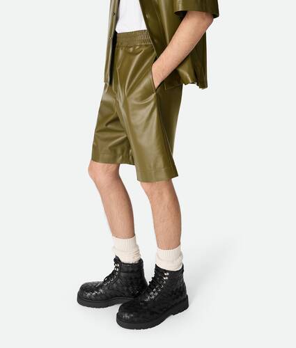 Leather Nappa Shorts