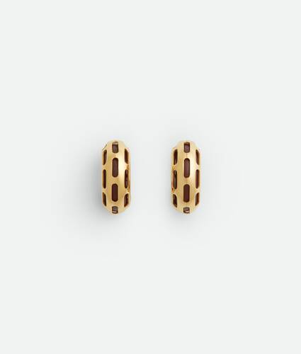 Structure Wood Earrings