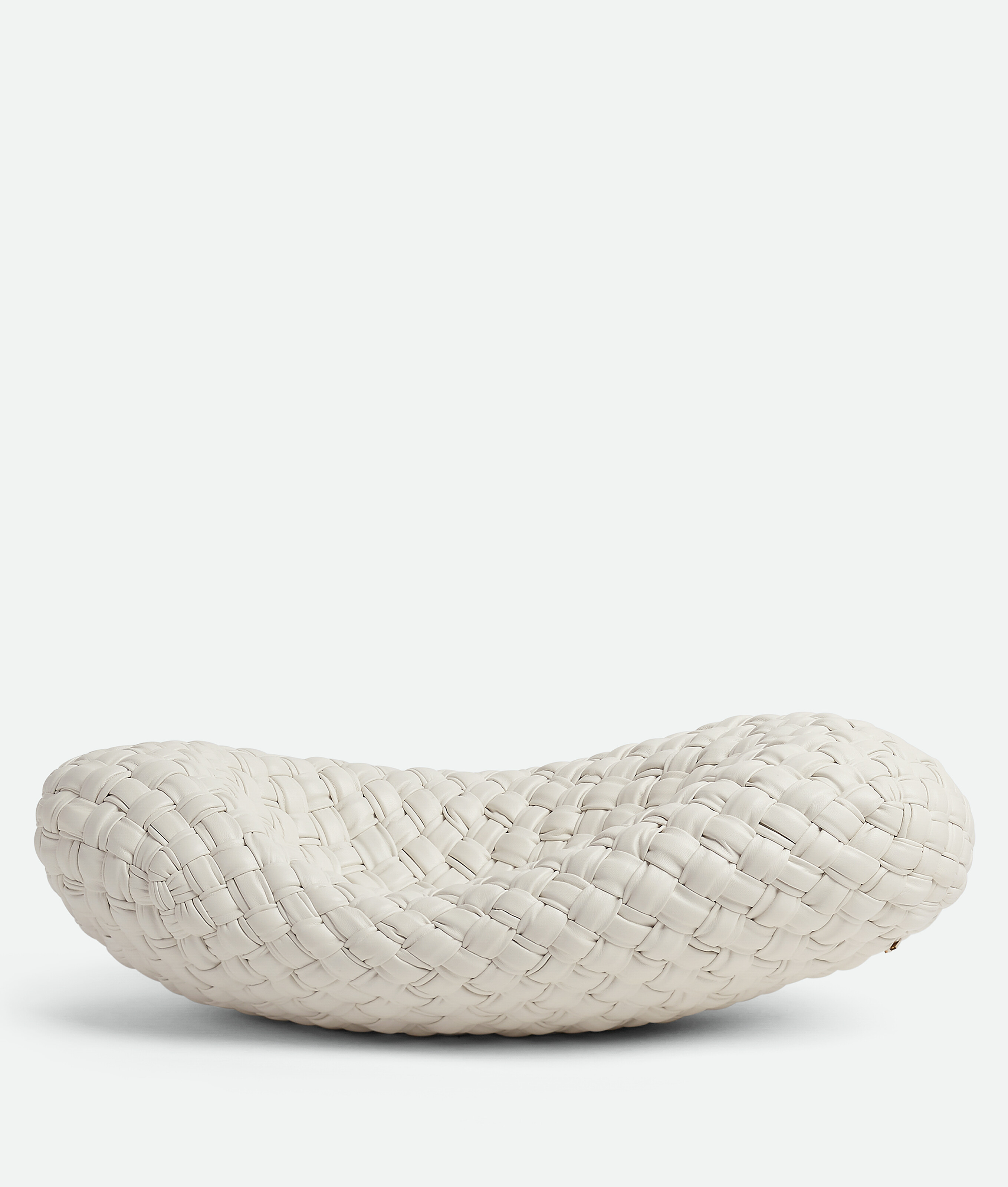 Bottega Veneta Big Banana Tray In White