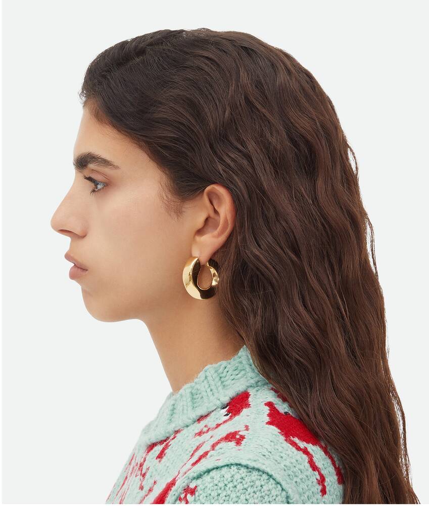 Display a large version of the product image 3 - Twist Hoop Earrings