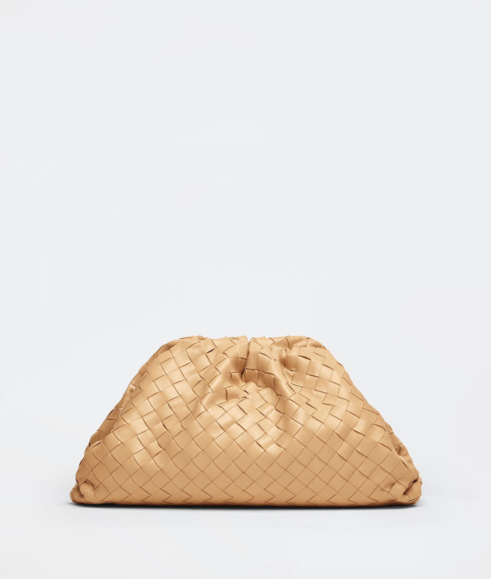 Bottega Veneta® Women's Pouch in Caramel. Shop online now.