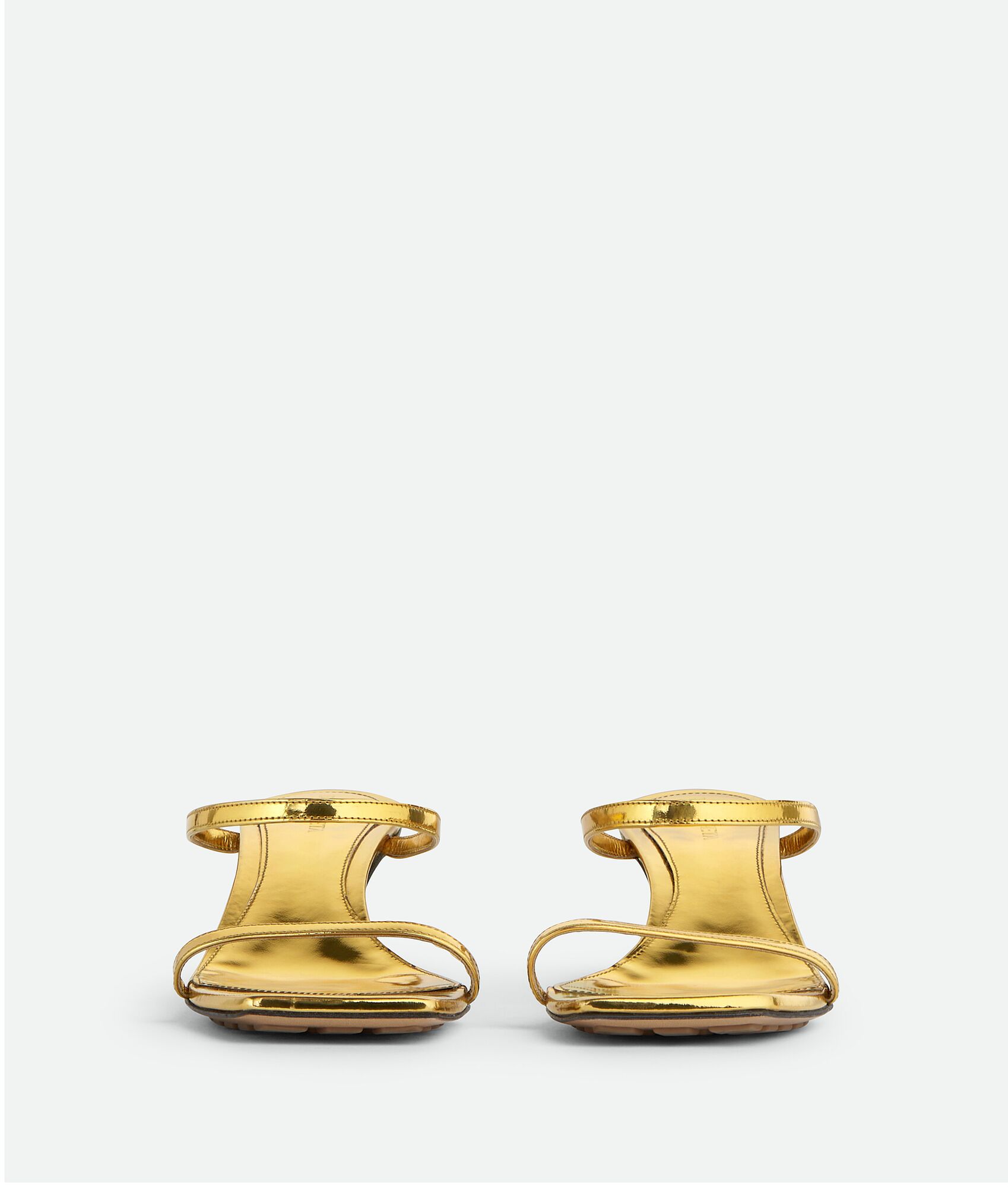 Bottega Veneta® Women's Knot Mule in Gold. Shop online now.