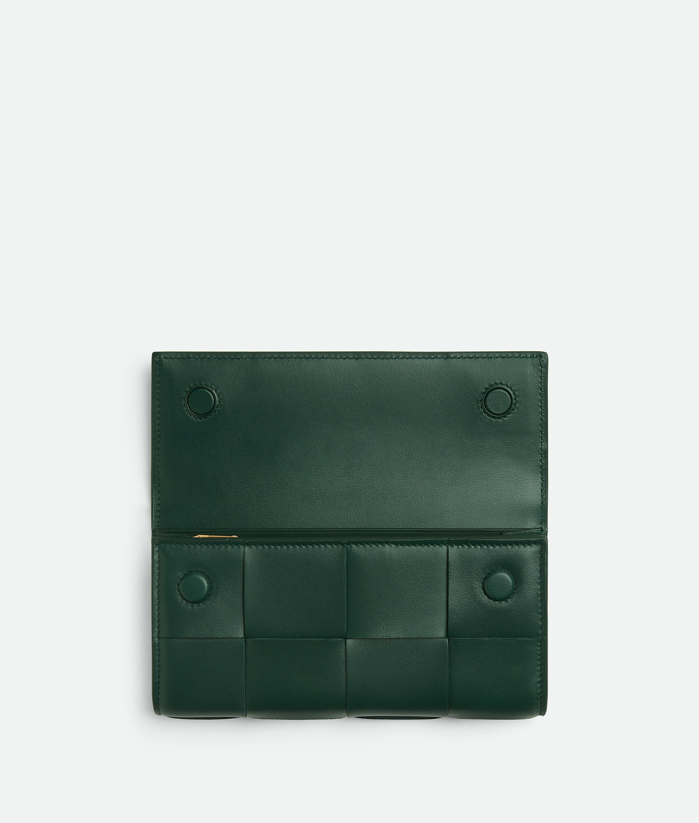 BOTTEGA VENETA CASSETTE LARGE FLAP WALLET