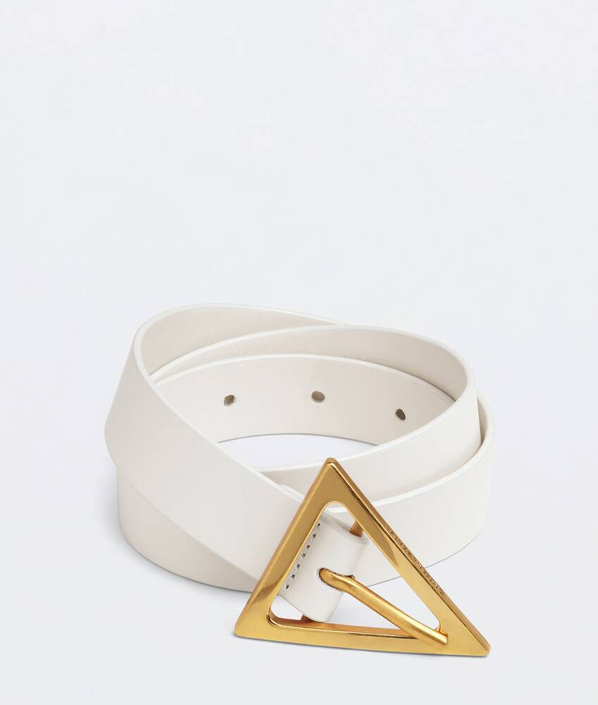 bottega veneta triangle skinny belt