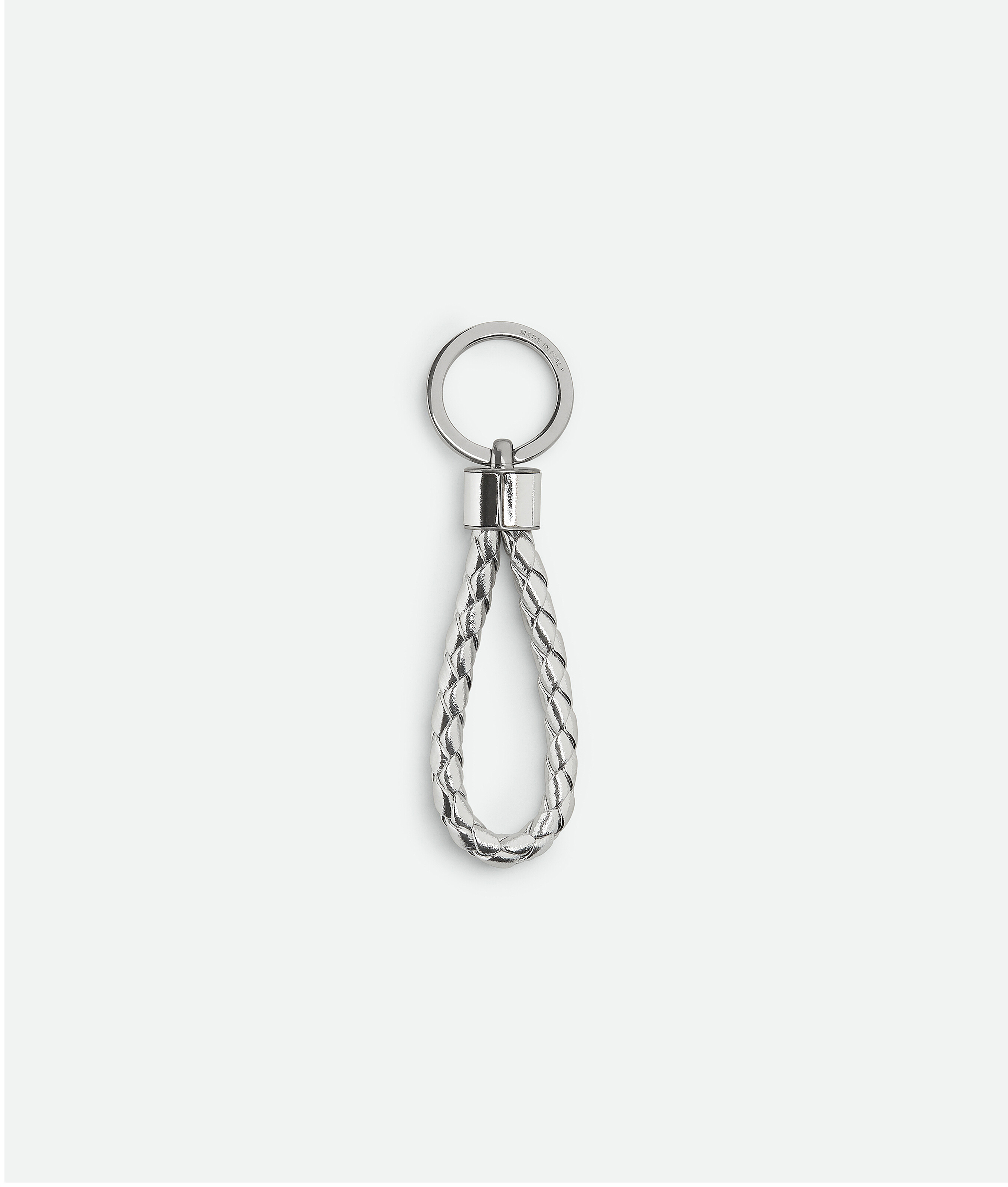 BOTTEGA VENETA INTRECCIO KEY RING 