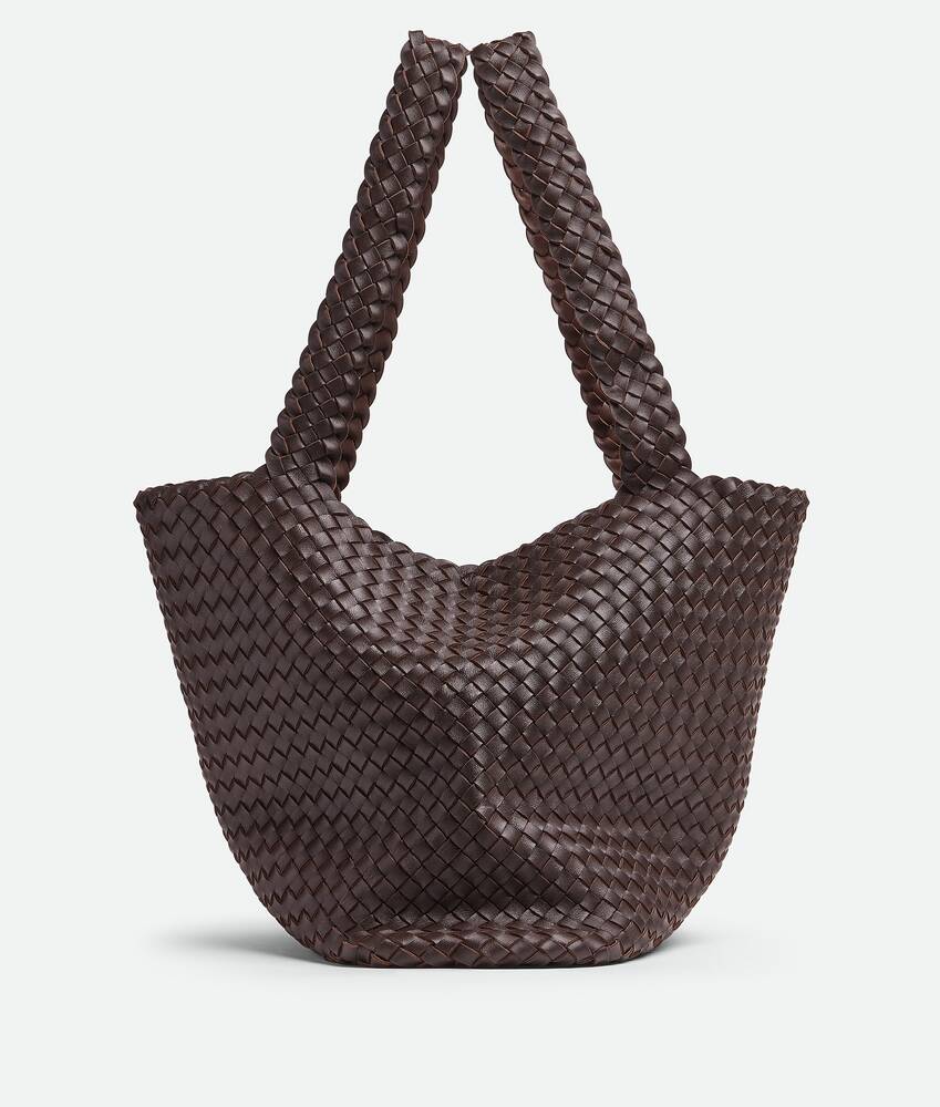 Bottega Veneta® Women's Reversible Tote Bag in Fondant / Bitter