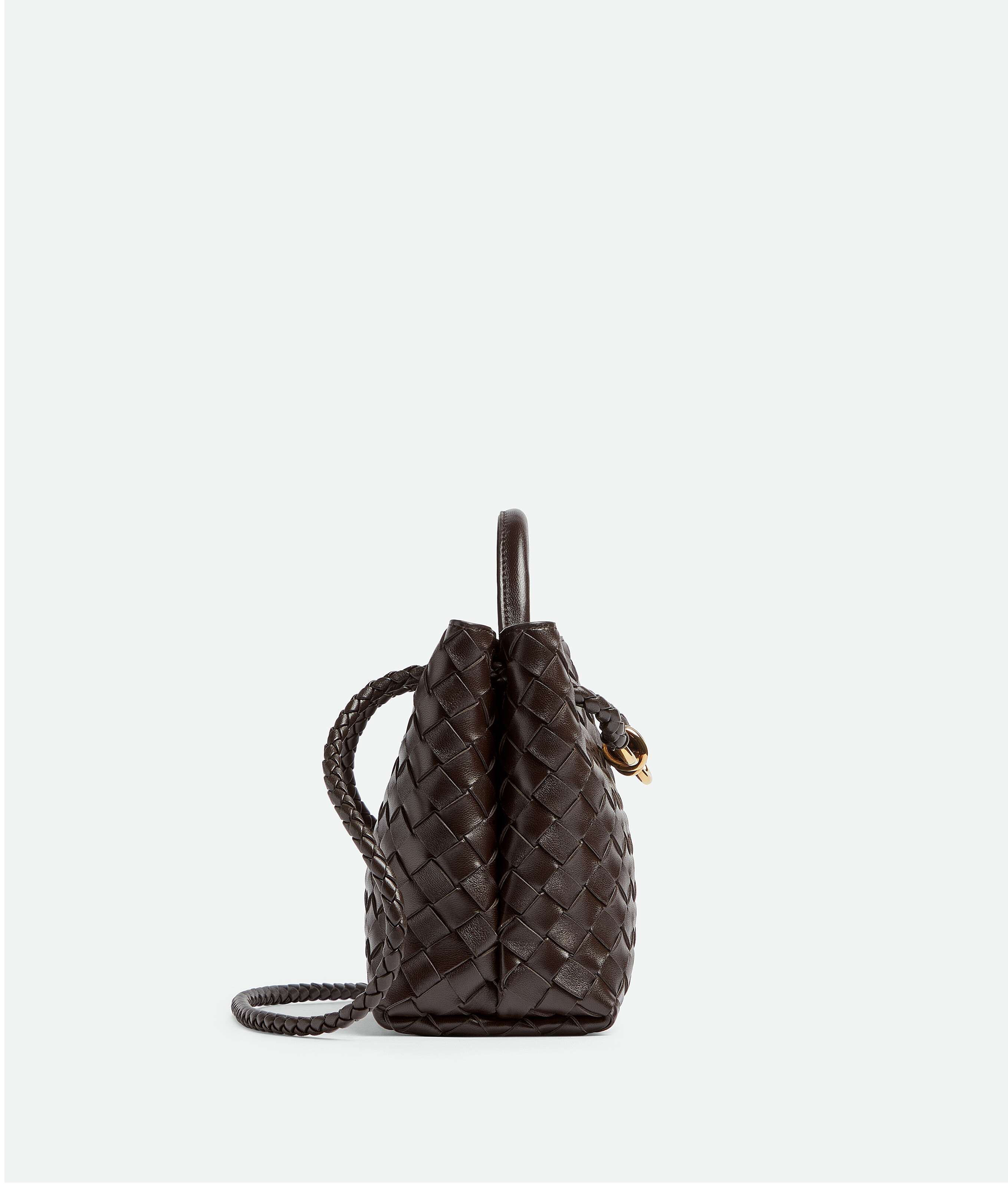 Bottega Veneta Kleine Andiamo In Brown