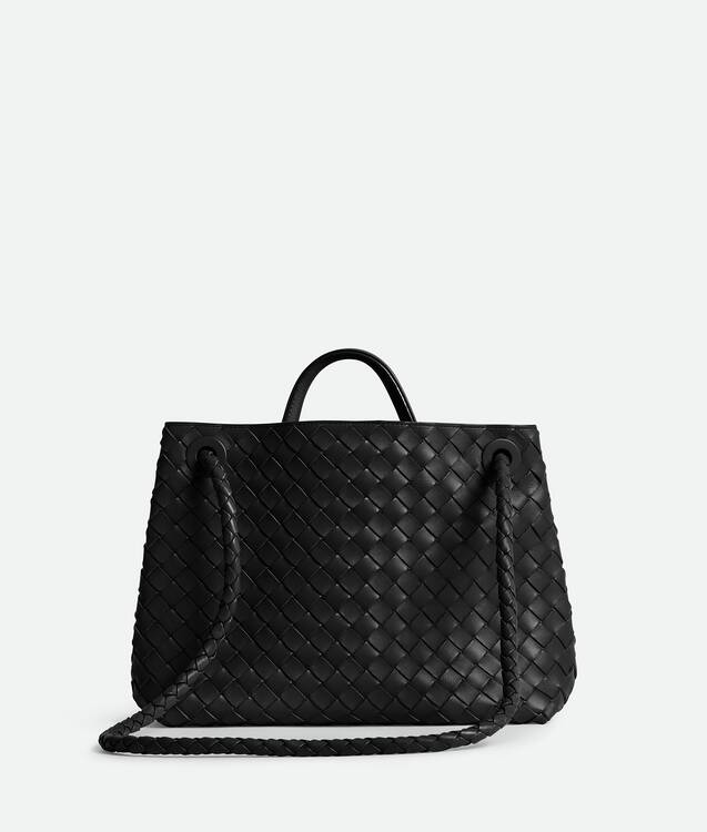 Bottega Veneta® Women's Medium Andiamo in Black. Shop online now.