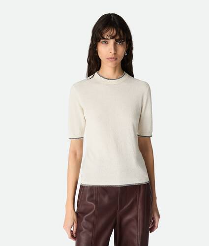 Cotton Bouclé Top