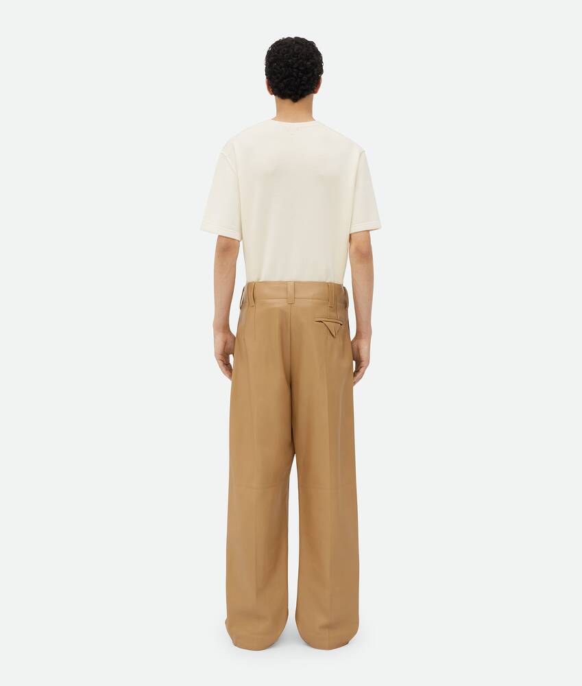 Display a large version of the product image 3 - Leather Pleated Pants