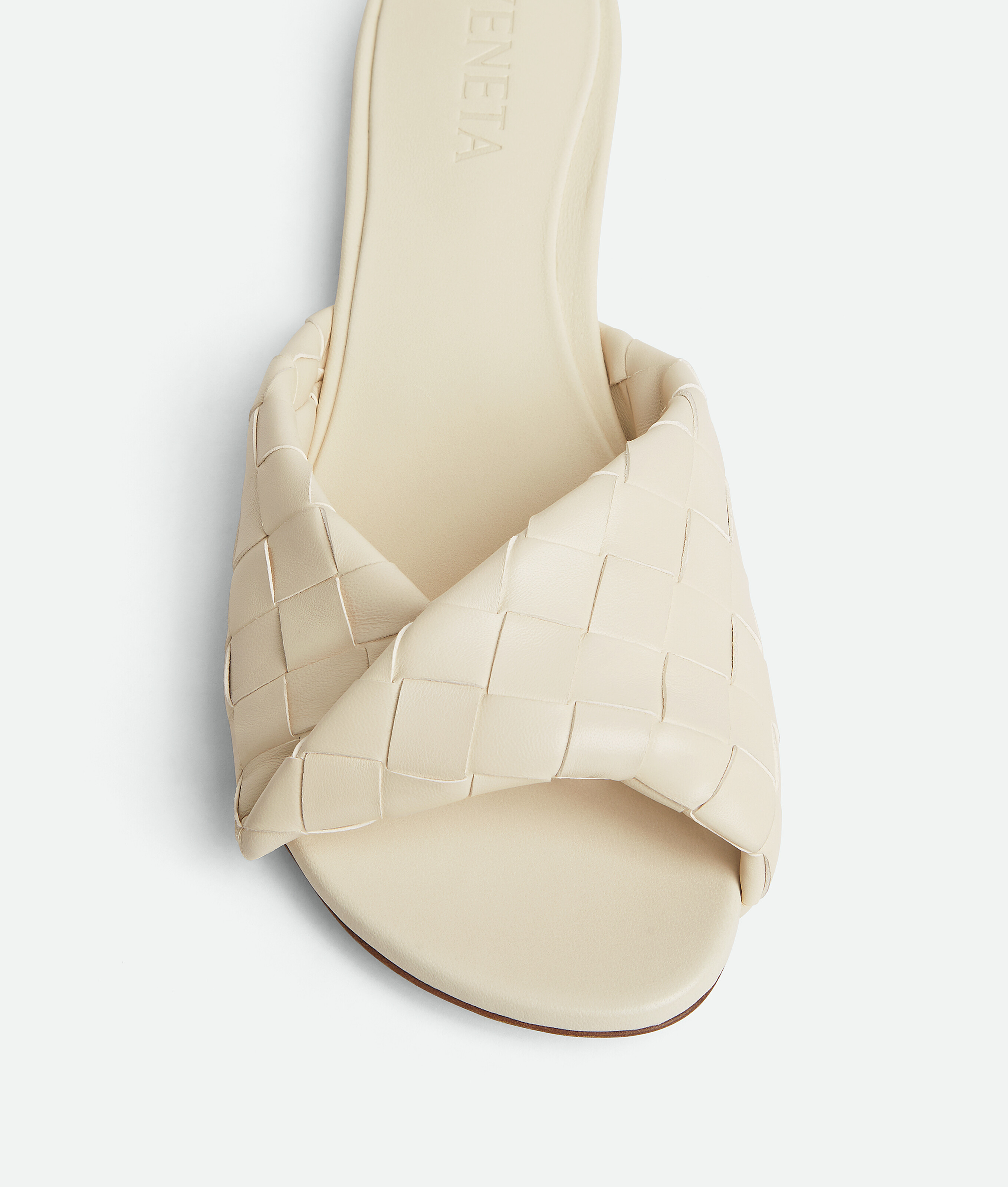 Women's Blink Flat Mule in Sea salt Bottega Veneta Slovakia EN - Image 6