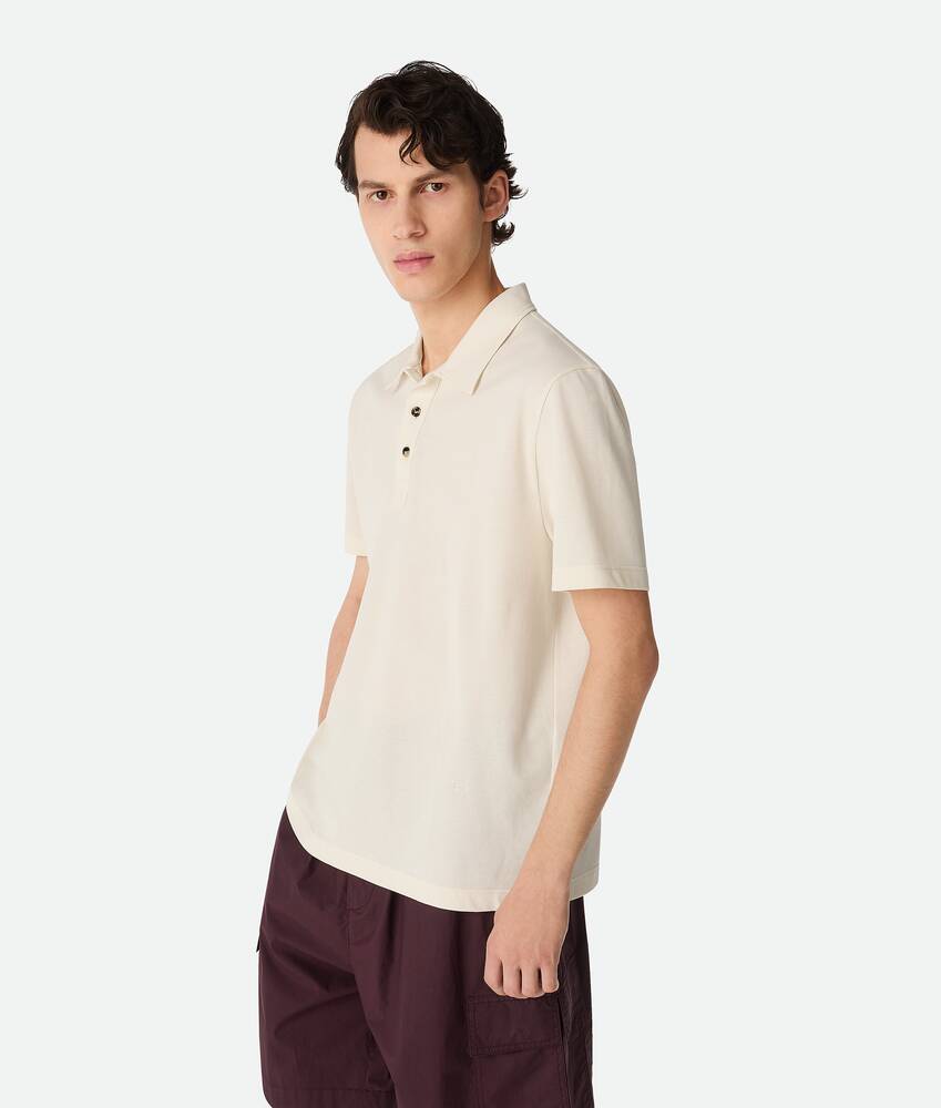 Display a large version of the product image 2 - Fine Cotton Jersey Polo