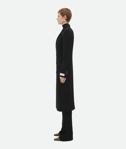 Matt Fluid Viscose Jersey Coat