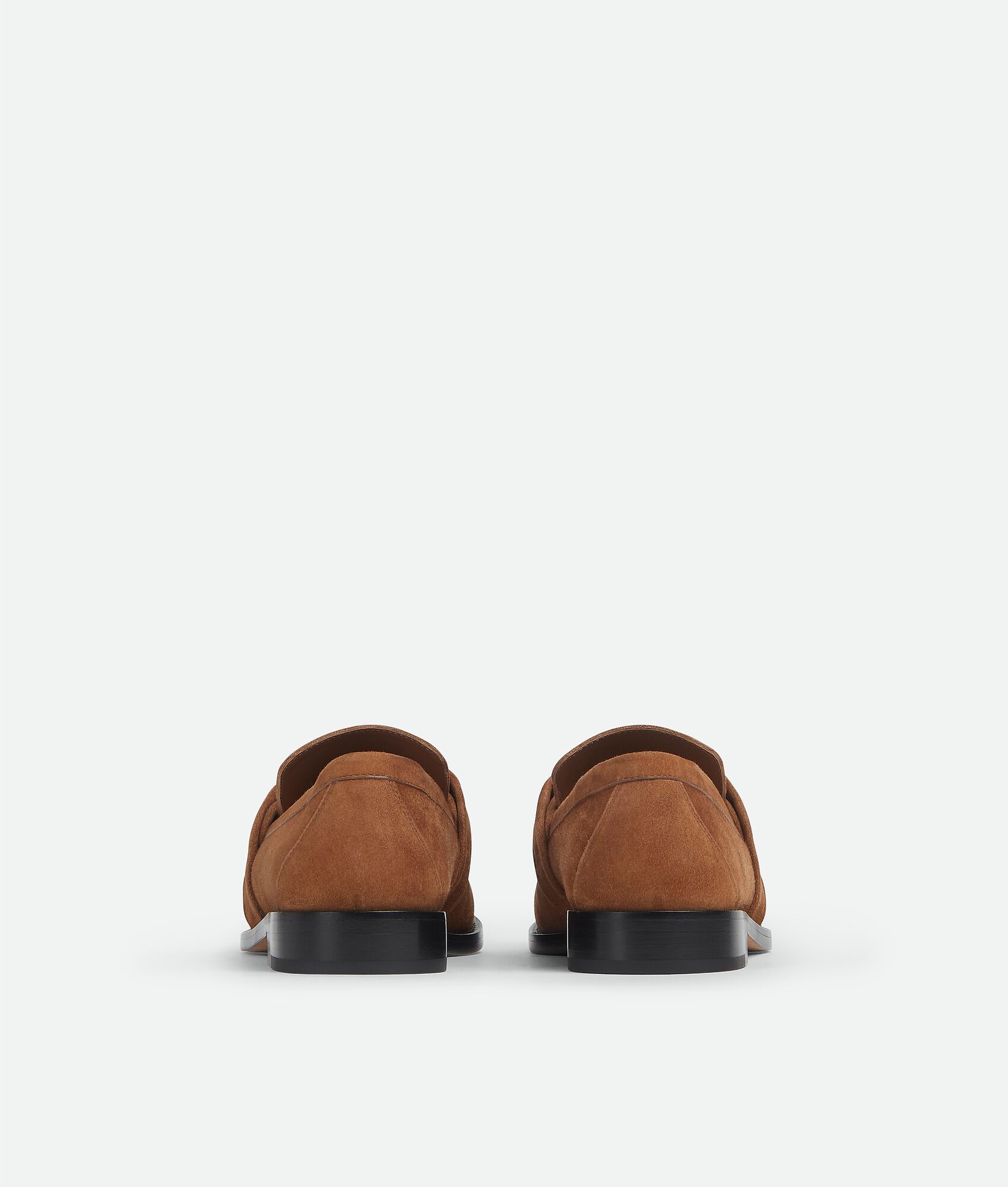ASTAIRE LOAFER IN CINNAMON BROWN CALFSKIN WITH GOLD HARDWARE