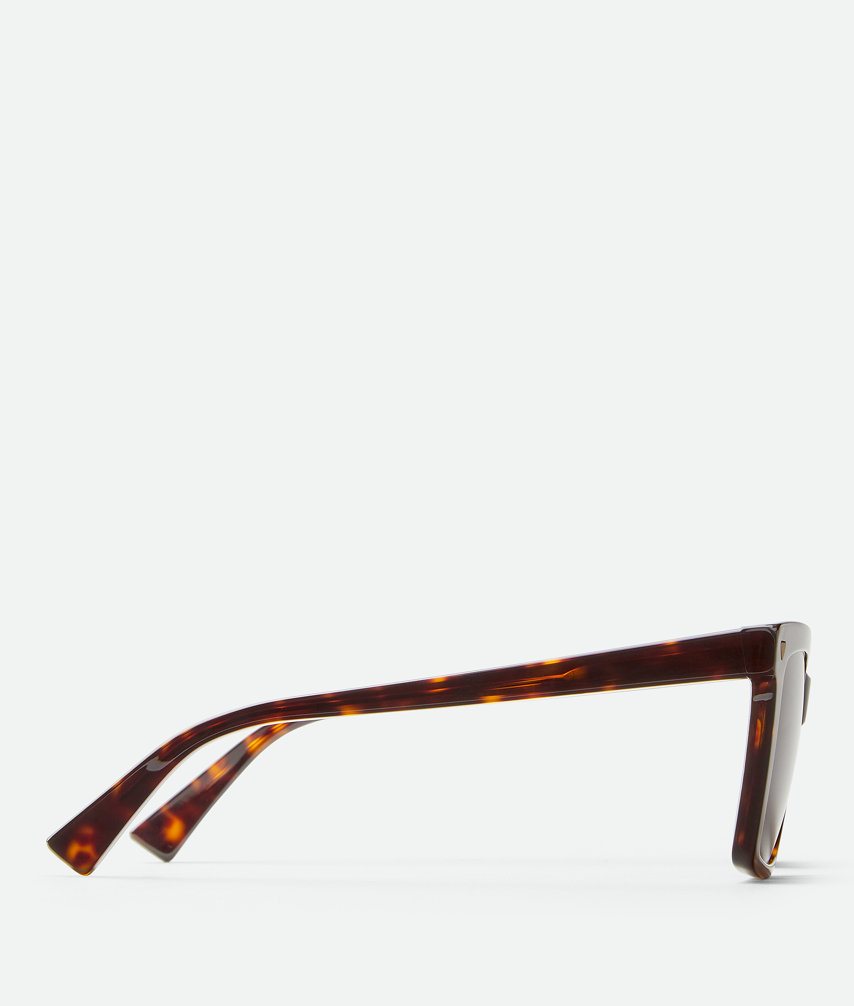 Shop Bottega Veneta Soft Recycled Acetate Square Sunglasses In Brown