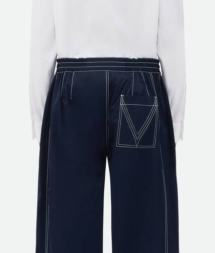 Louis Vuitton Mens Zipper Pocket Travel Joggers Sweatpants Navy Blue Size  Small