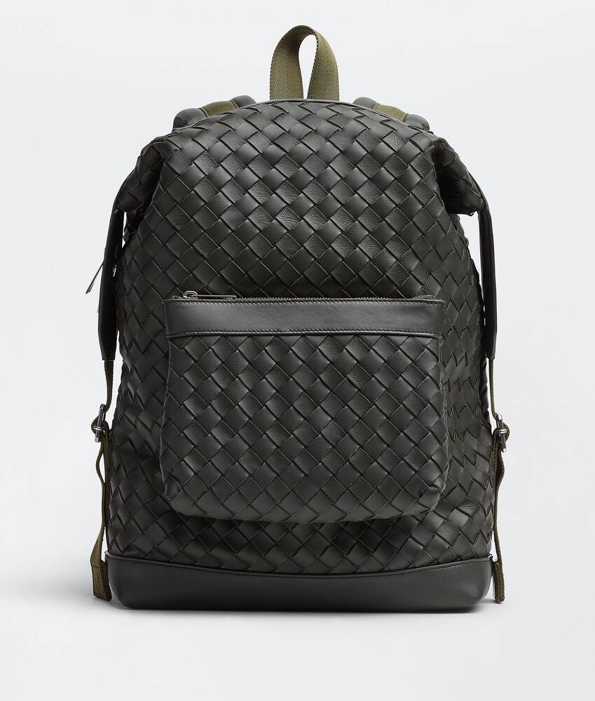 Display a large version of the product image 1 - Small Classic Intrecciato Backpack
