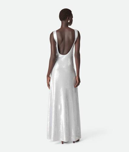 Light Viscose Sequins Dress