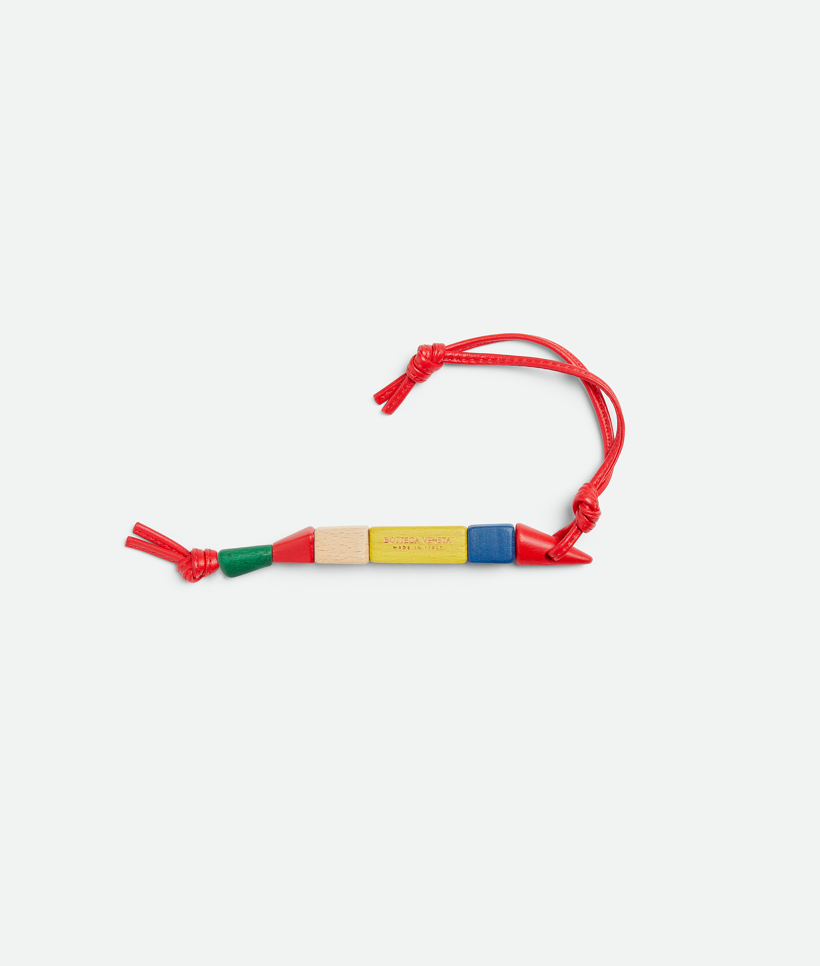 Bottega Veneta Wood Toy Charm - Redstone/pinocchio - Unisex