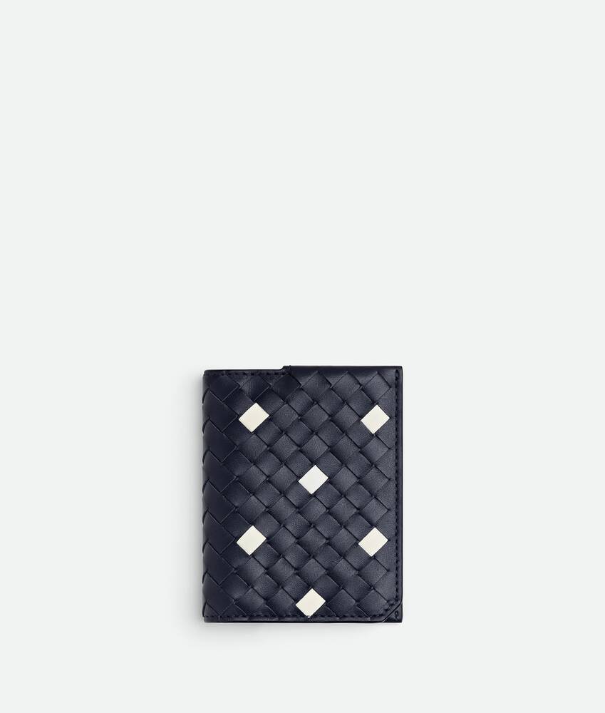 显示产品图片放大效果 1 - Intrecciato Piccolo编织翻盖卡包