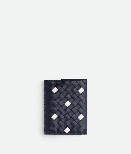 显示产品图片放大效果 1 - Intrecciato Piccolo编织翻盖卡包