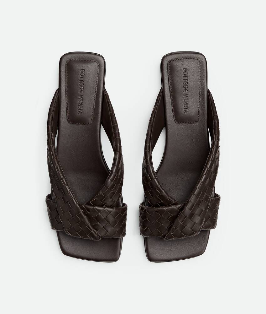 Bottega Veneta® Women's Riva Flat Mule in Fondant. Shop