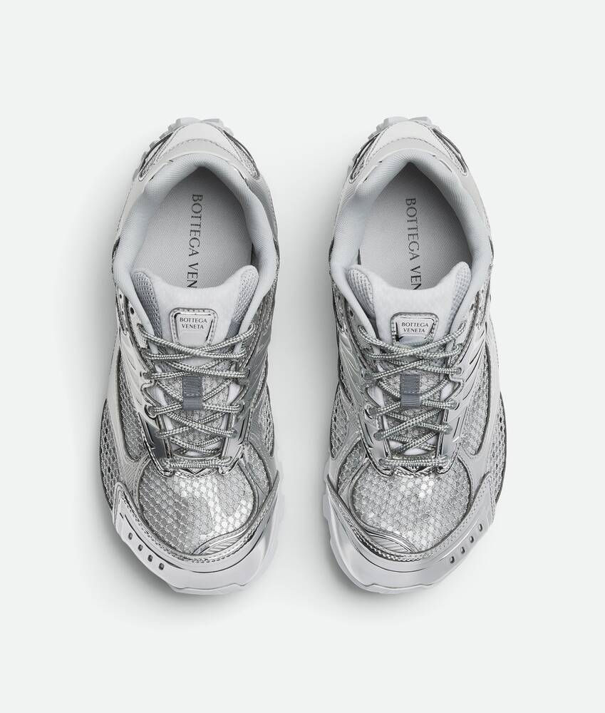 Bottega Veneta® Orbit Sneaker für Damen in Silver. Shop online now.