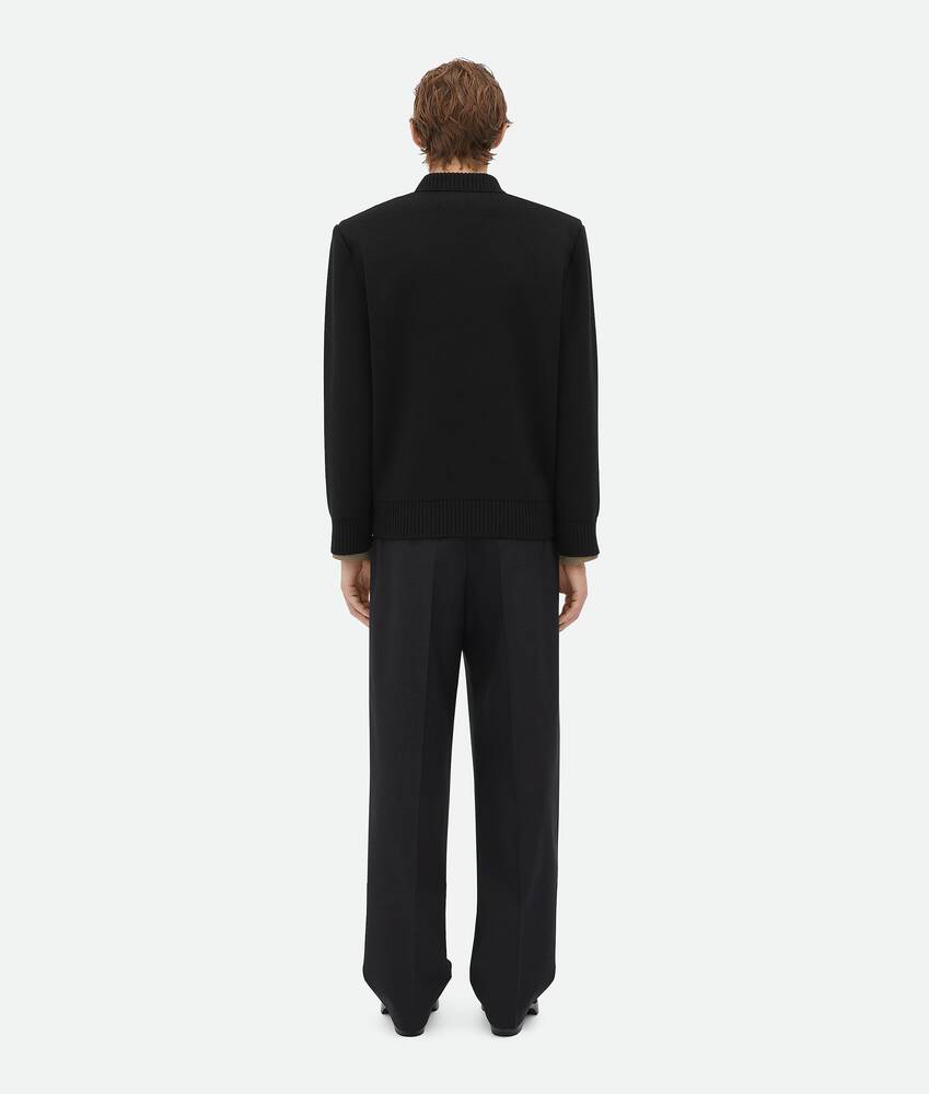 Display a large version of the product image 3 - Classic Wool Tailored Jumper