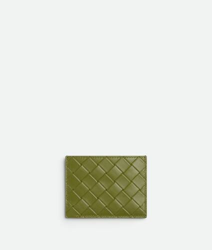 Intrecciato Stamp Credit Card Case