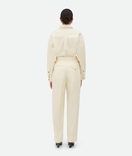 Cotton Poplin Trousers