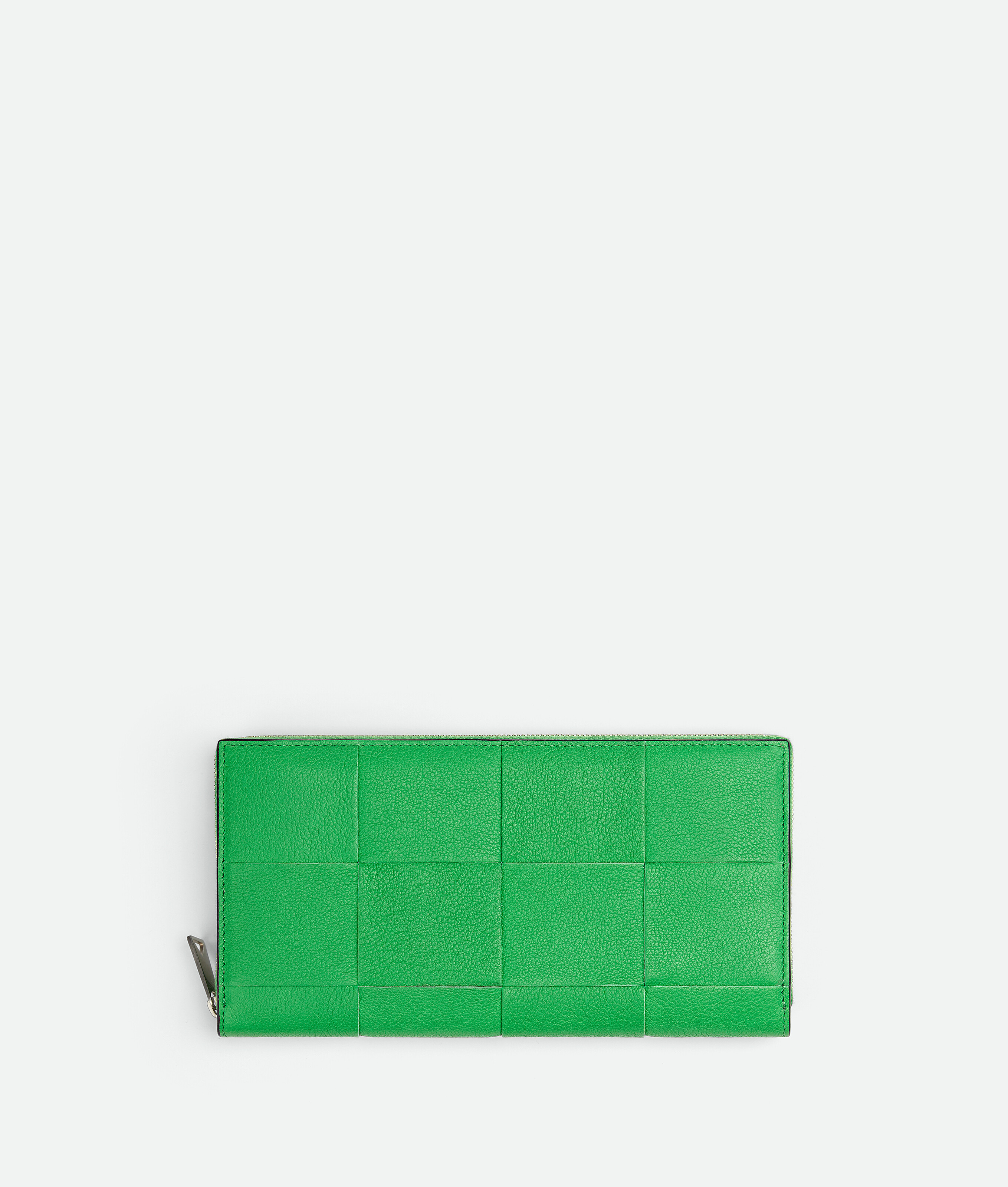 Bottega Veneta Bottega  Veneta Cassette Zip Around Wallet In Green