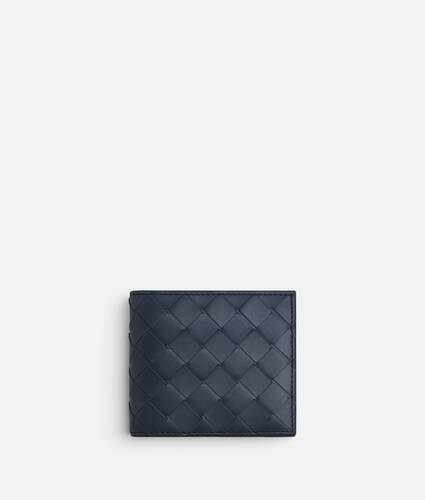 Intrecciato Bi-Fold Wallet With Coin Purse