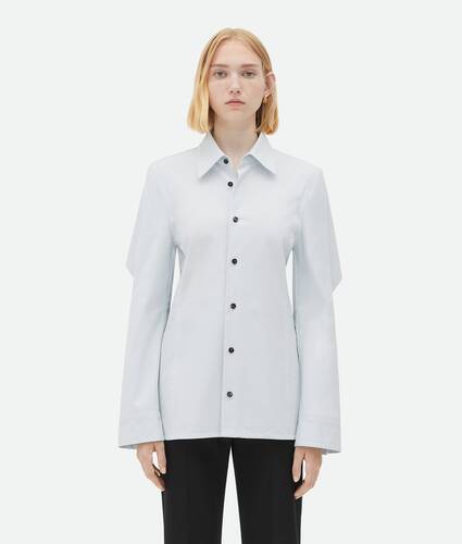 Mostrar una versión grande de la imagen del producto 1 - Camisa De Algodón Con Solapa De Protección